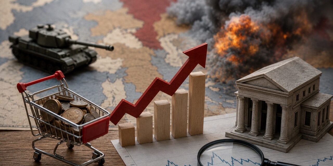 Economia: Guerra pressiona inflação e reforça cautela dos bancos centrais